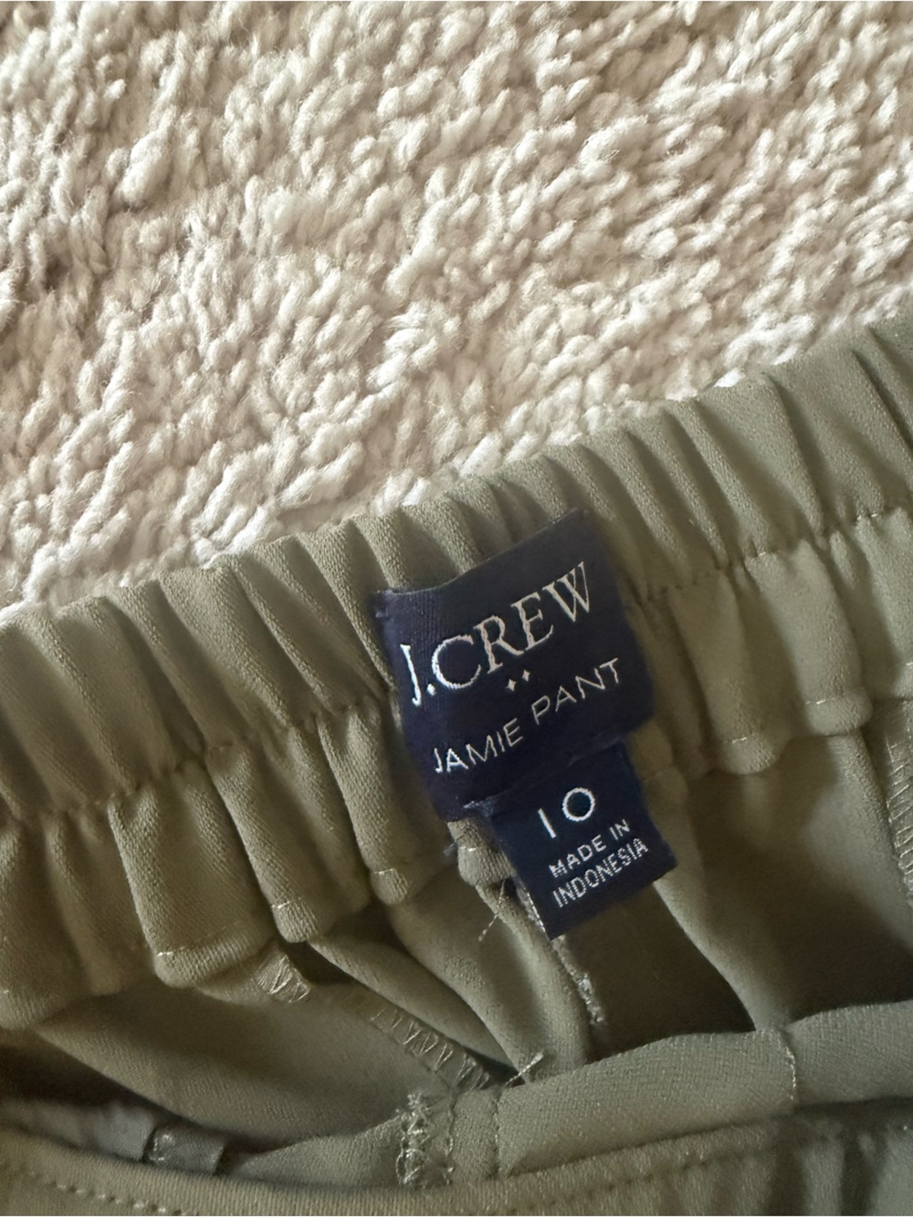 J. Crew Olive Jamie Ankle Pant - Picture 3 of 3